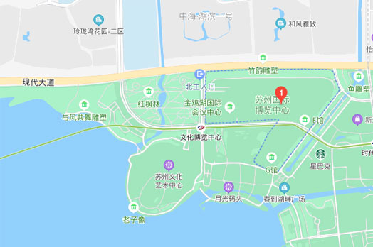 苏州家博会展馆国际博览中心地图